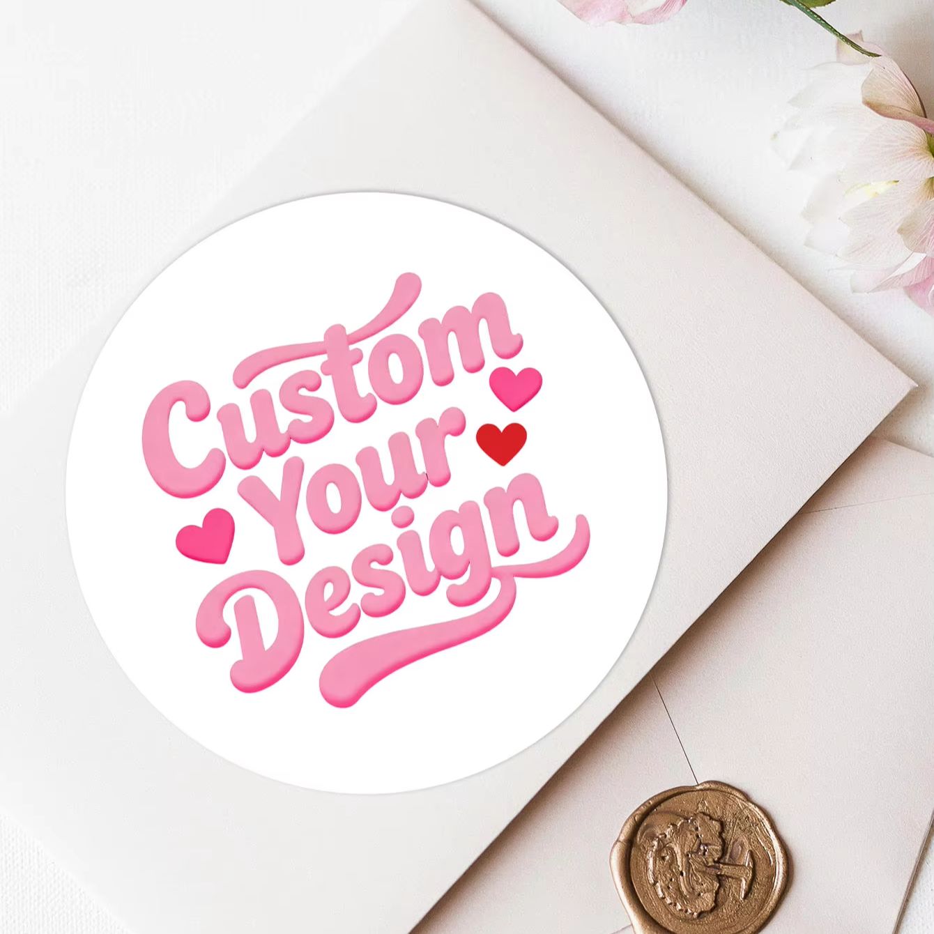 สติกเกอร์ทรงกลมแบบกำหนดเอง 1-1 - Embellishments For Scrapbooking บทวิจารณ์และราคา