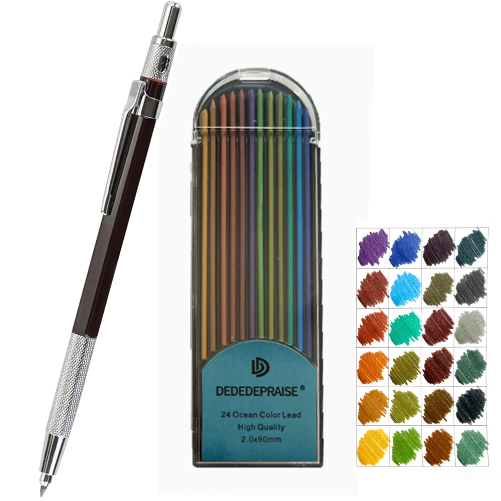 ชุดดินสอกด 2.0 มม. สไตล์เรโทร  - Staedtler Pencil Lumocolor บทวิจารณ์และราคา